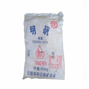 明礬，工業(yè)明礬，KAl(SO?)?·12H?O